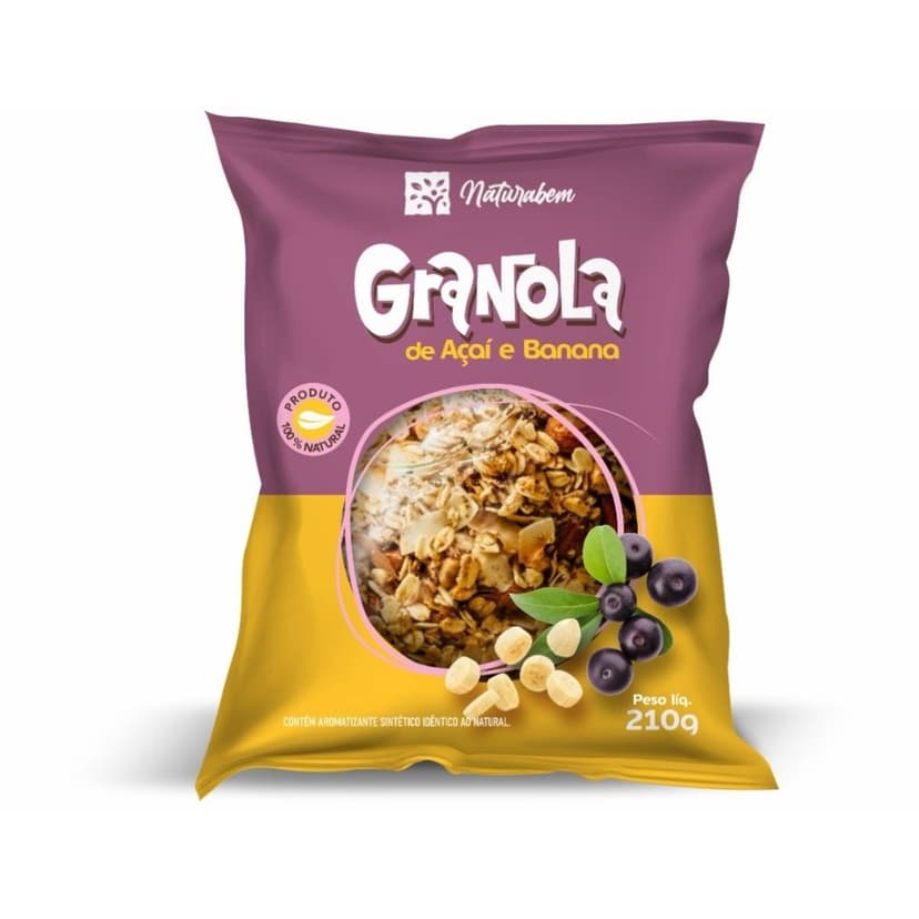 Granola de Açaí e Banana – 210g